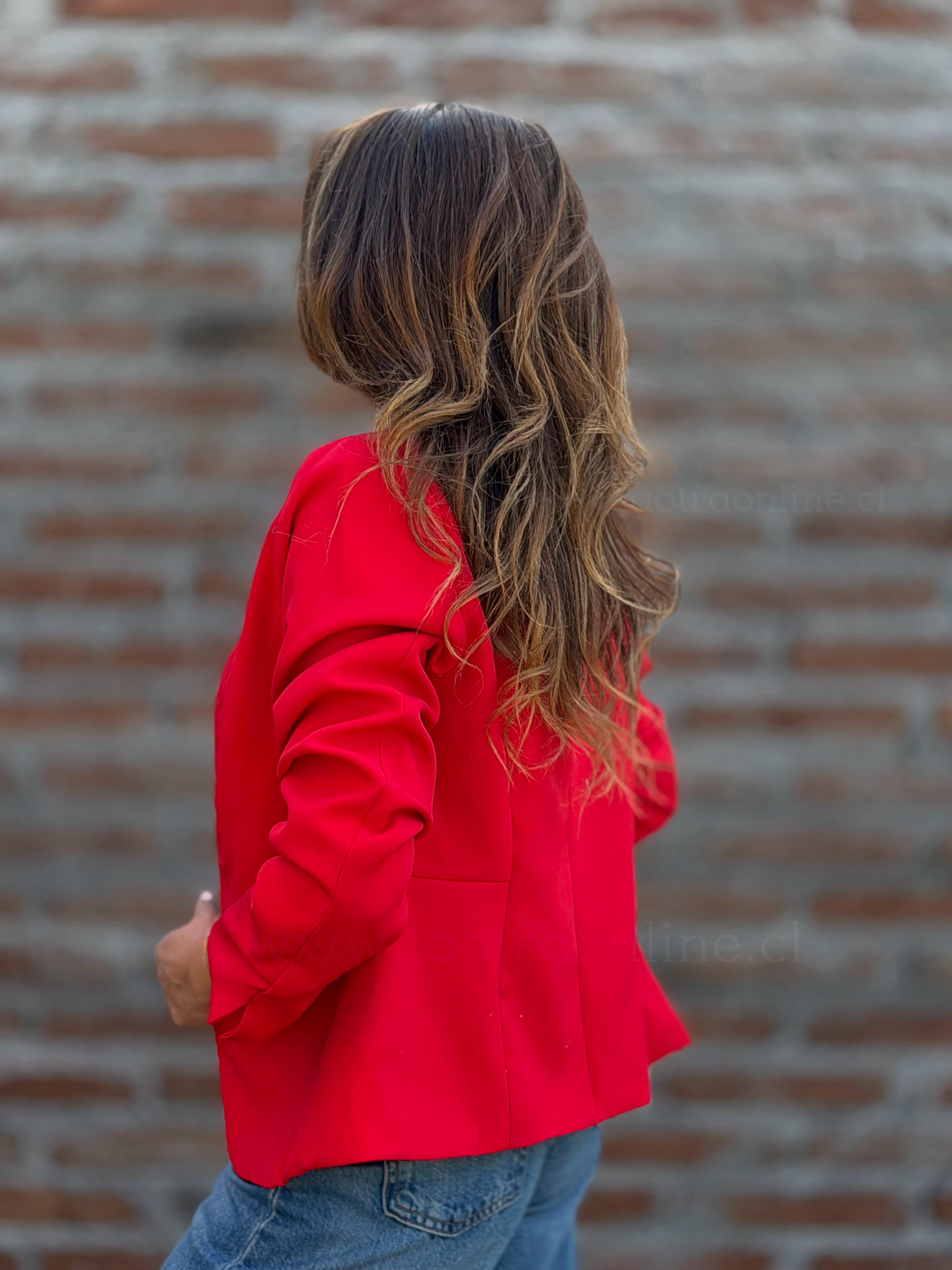 Blazer Dominga rojo
