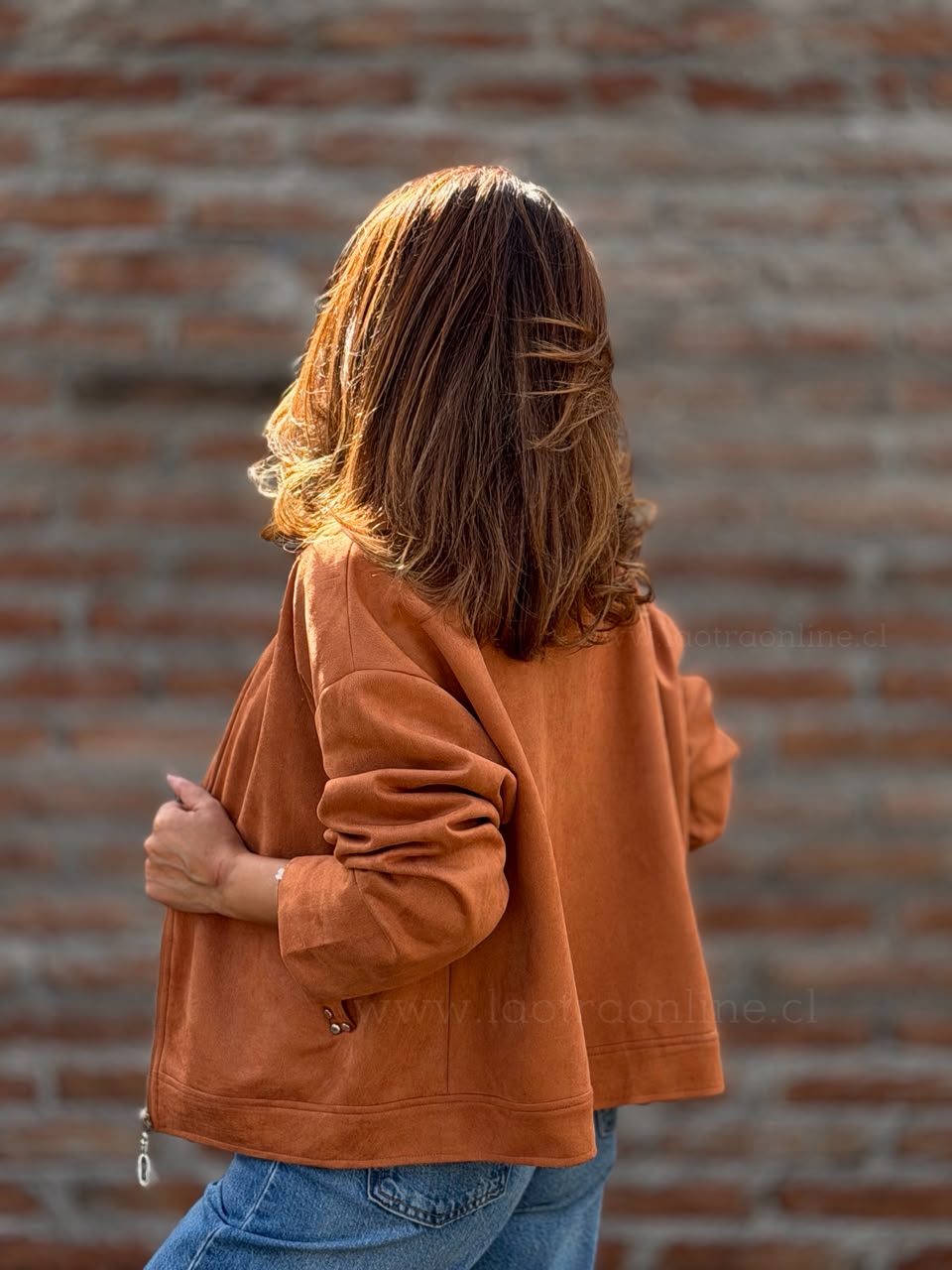Chaqueta Cuello tacha tierra
