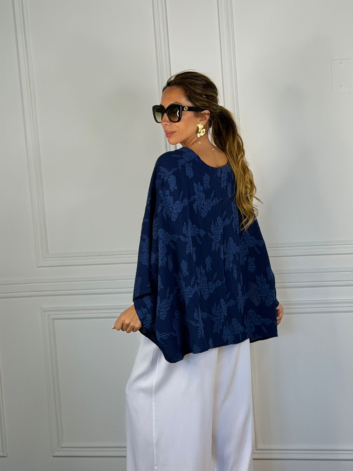 Blusa Florencia azul