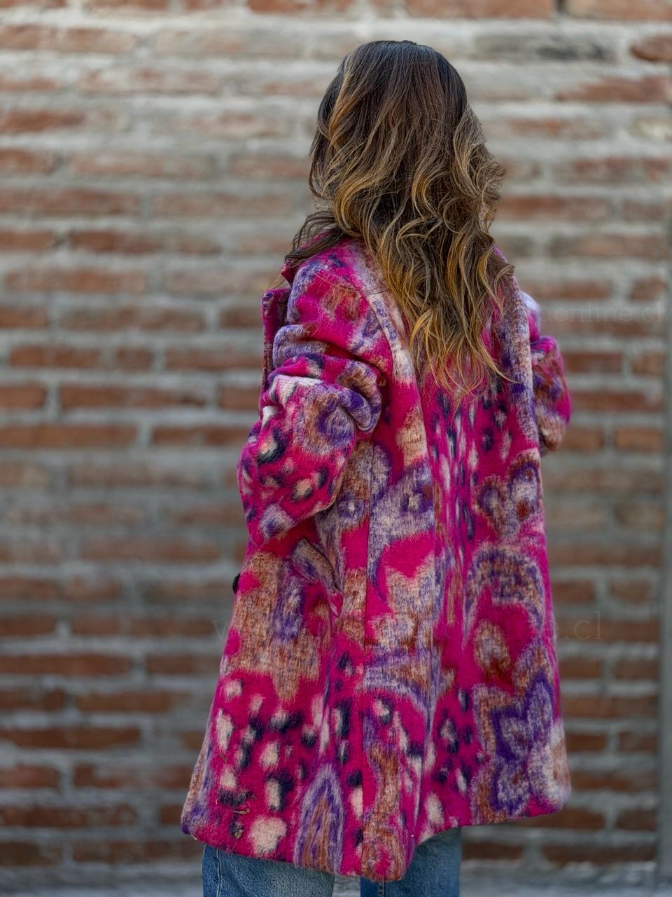Abrigo Florencia fucsia