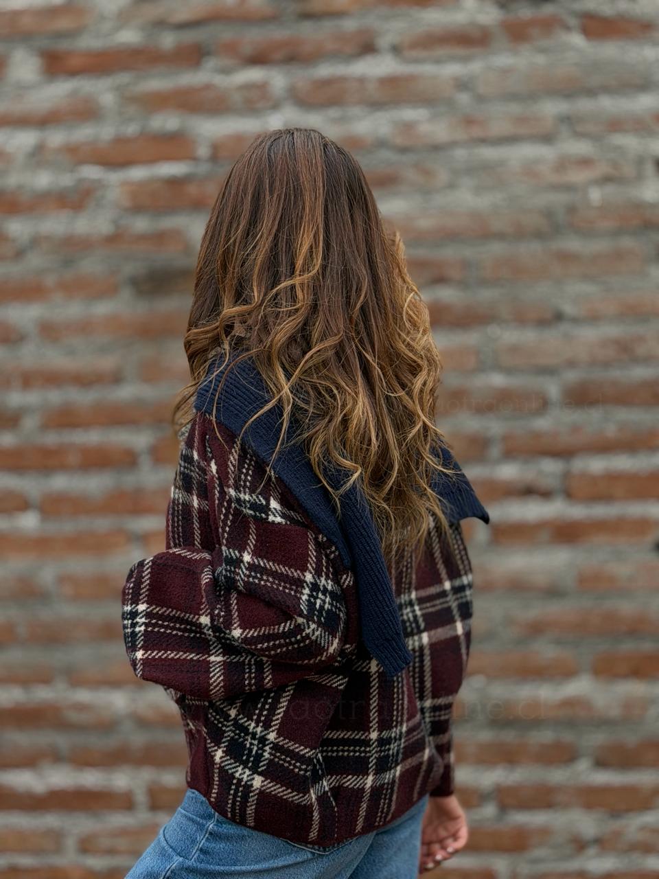 Chaqueta Escocés cherry