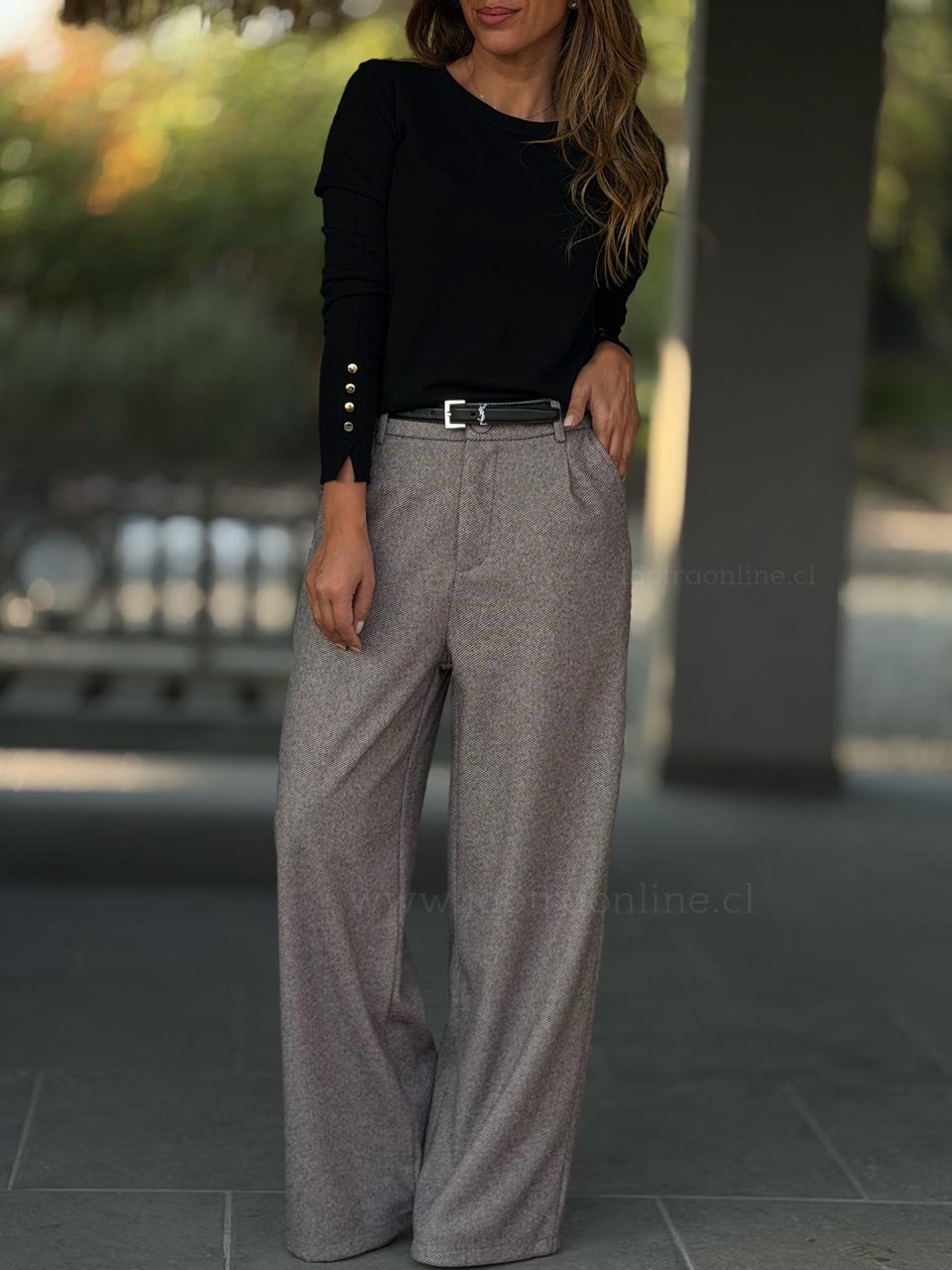 Pantalón Espiga taupe