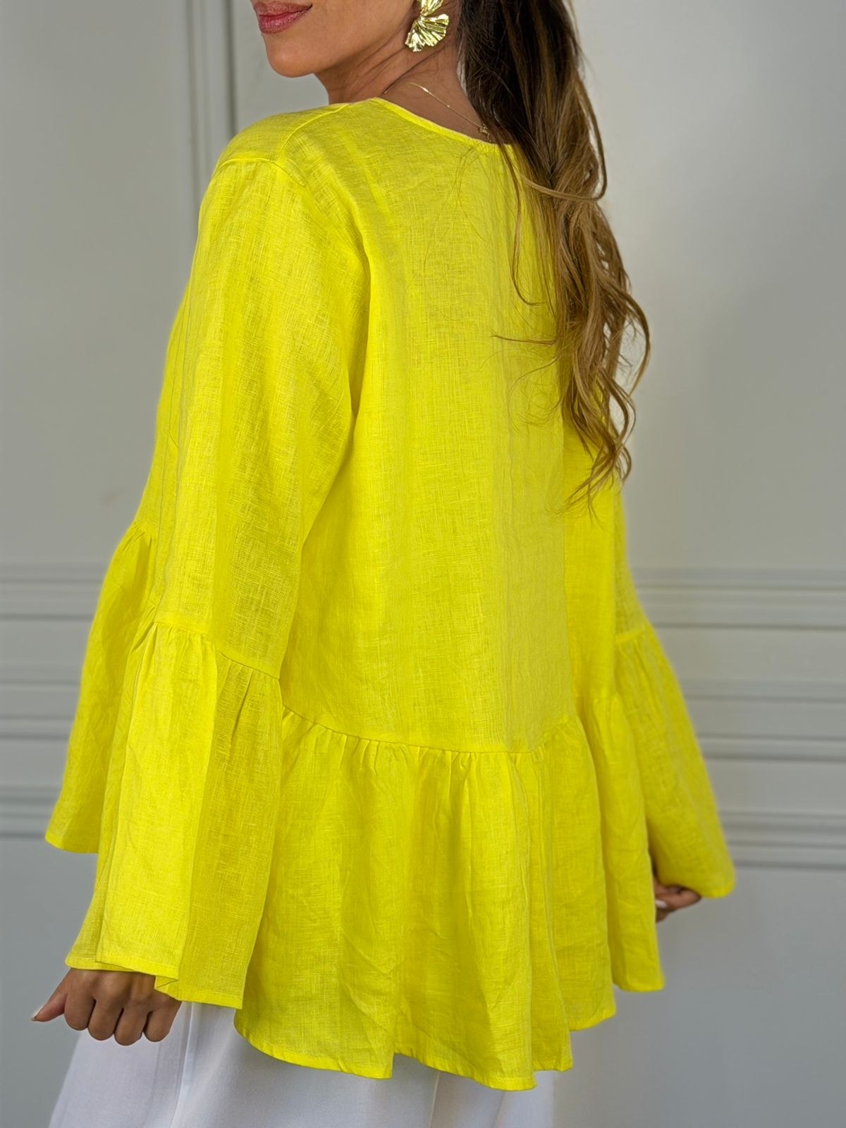 Blusón Cruzeiro amarillo