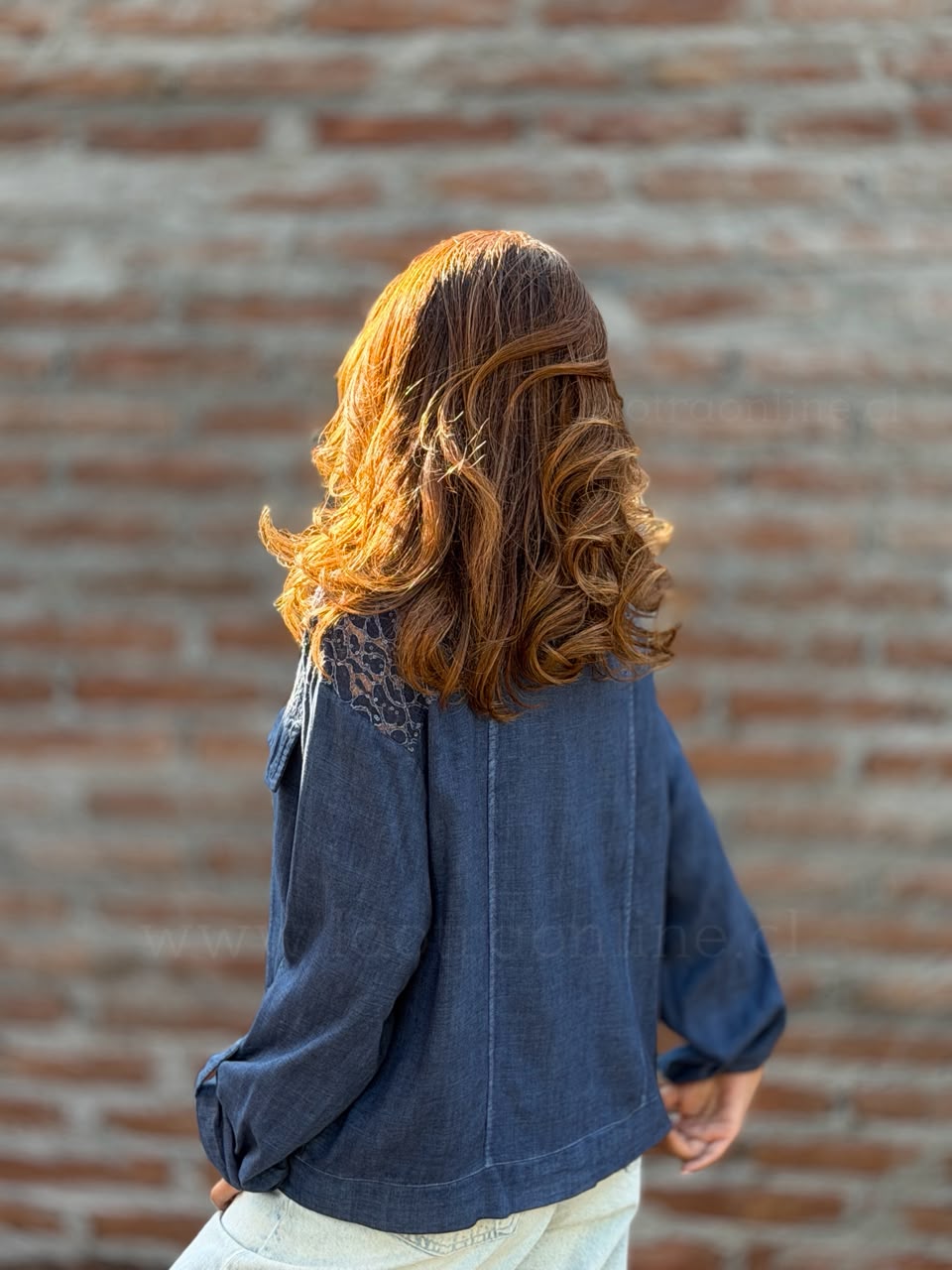 Blusa Capitanía azul