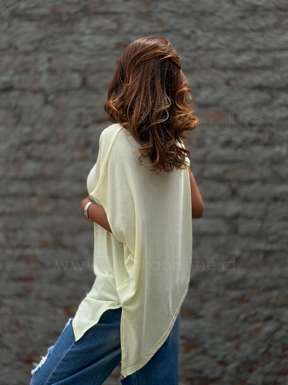 Polera Desigual amarillo