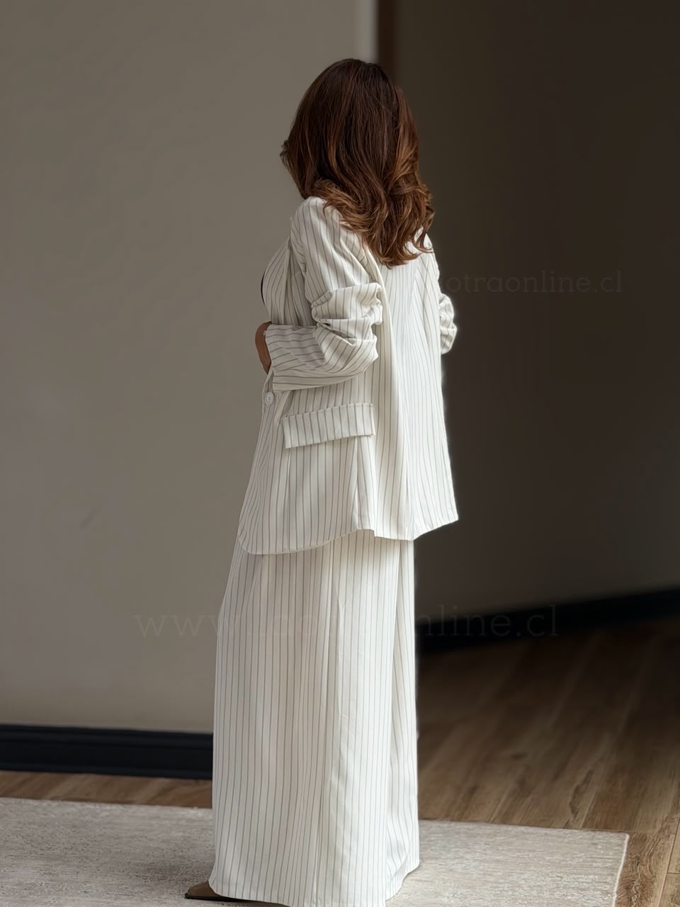 Set Italiano 2 piezas blanco