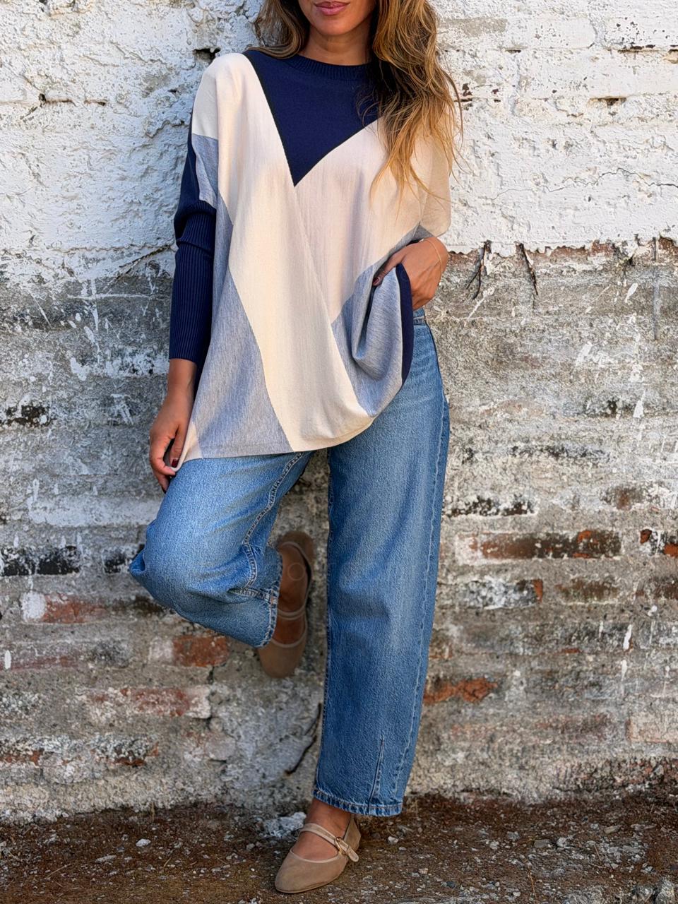 Sweater Micaela azul