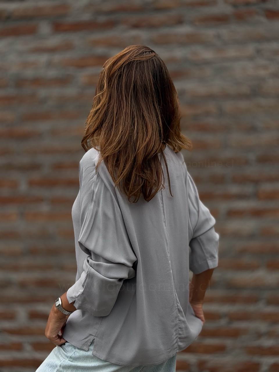 Blusa Atenas gris