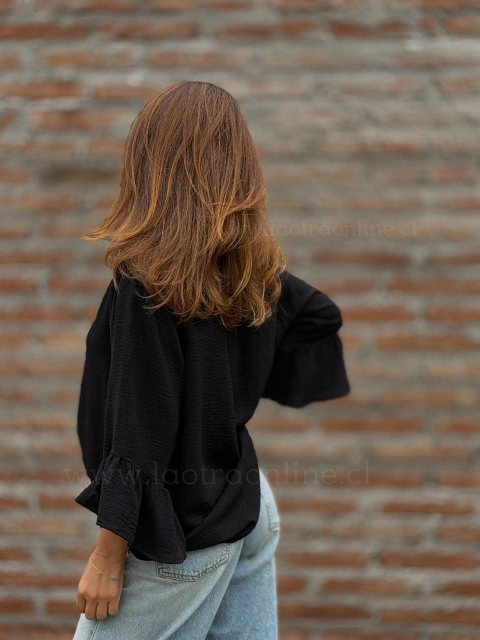 Blusón Chloe negro