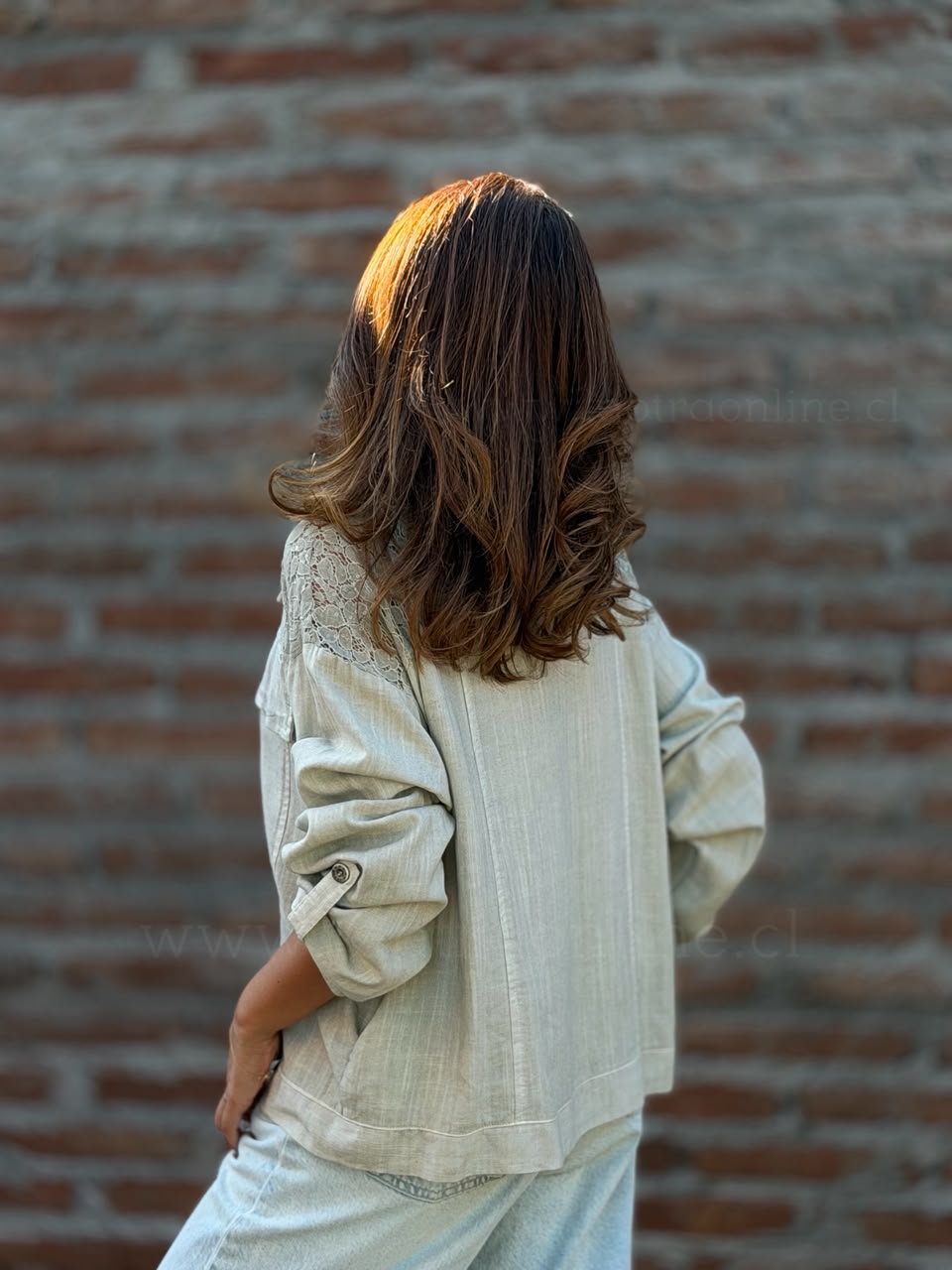 Blusa Capitanía beige