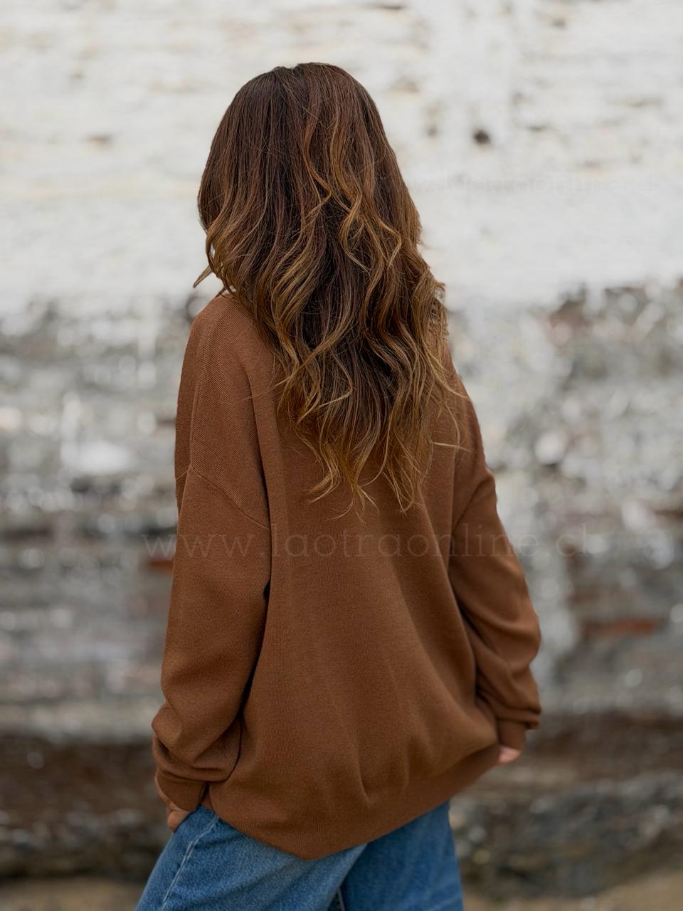 Sweater Bolsillo toffe