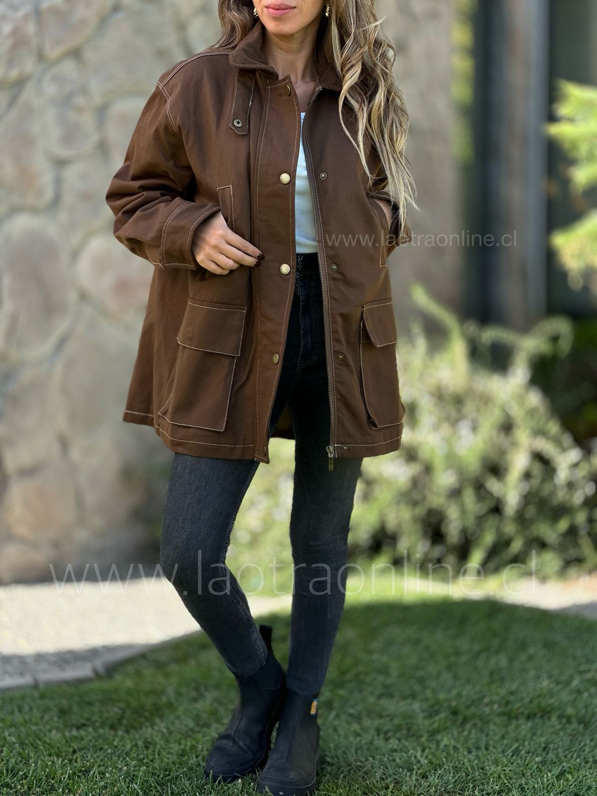 Chaqueta Victoria choco