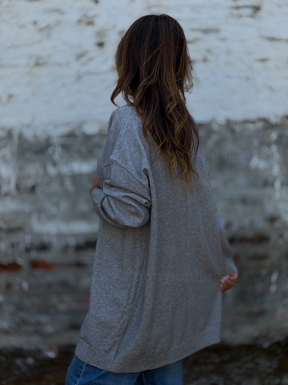 Oversize Mallorca gris