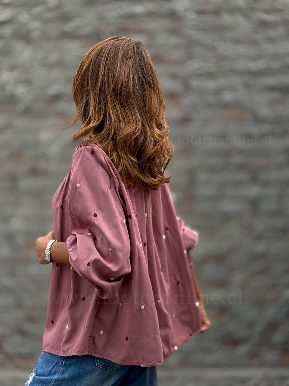 Blusa Eleanor rosa