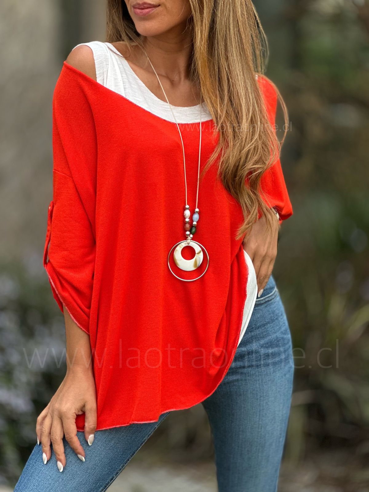 Set 3 en 1 rojo/naranja