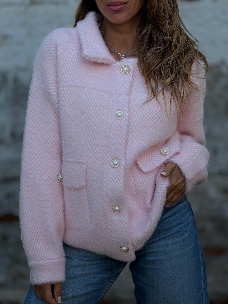 Abrigo Mali rosa