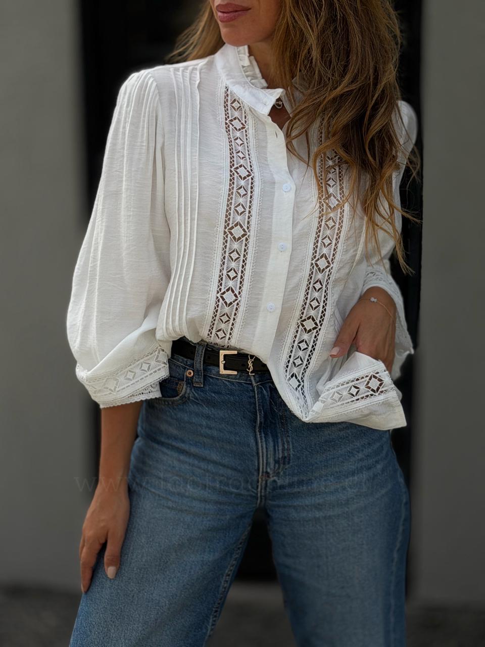Blusa Girlboss blanco