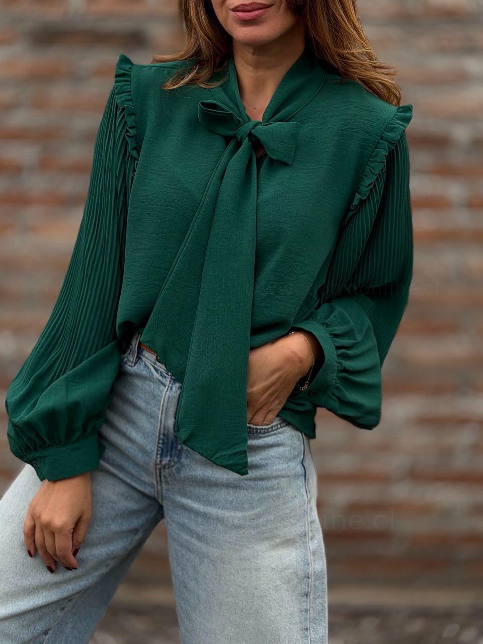 Blusa Insuperable esmeralda
