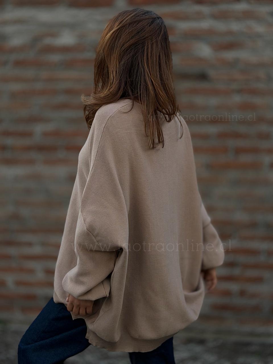 Básico Oversize camel
