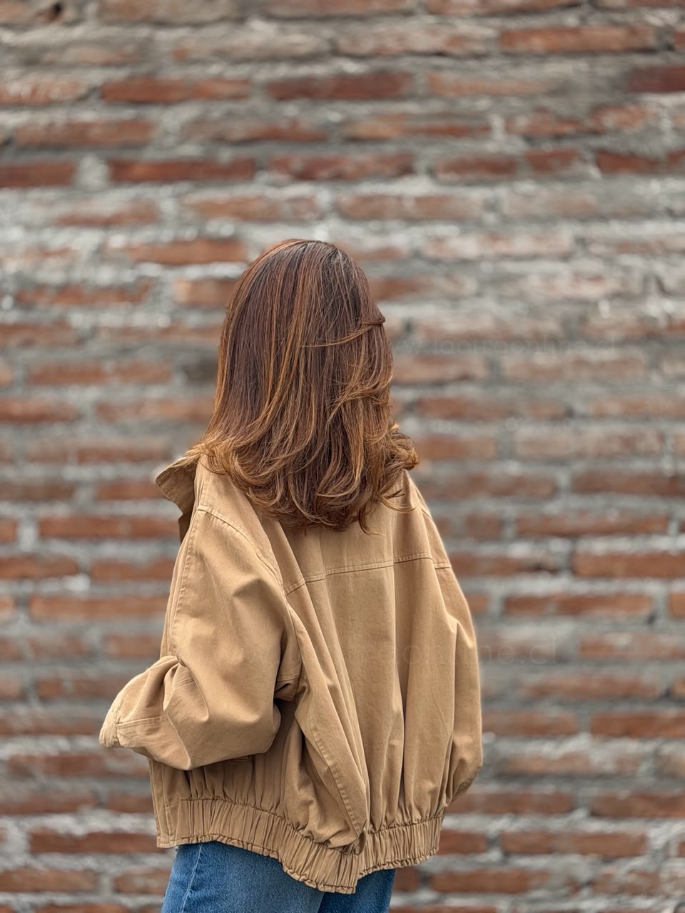 Chaqueta Gabardina Sol camel