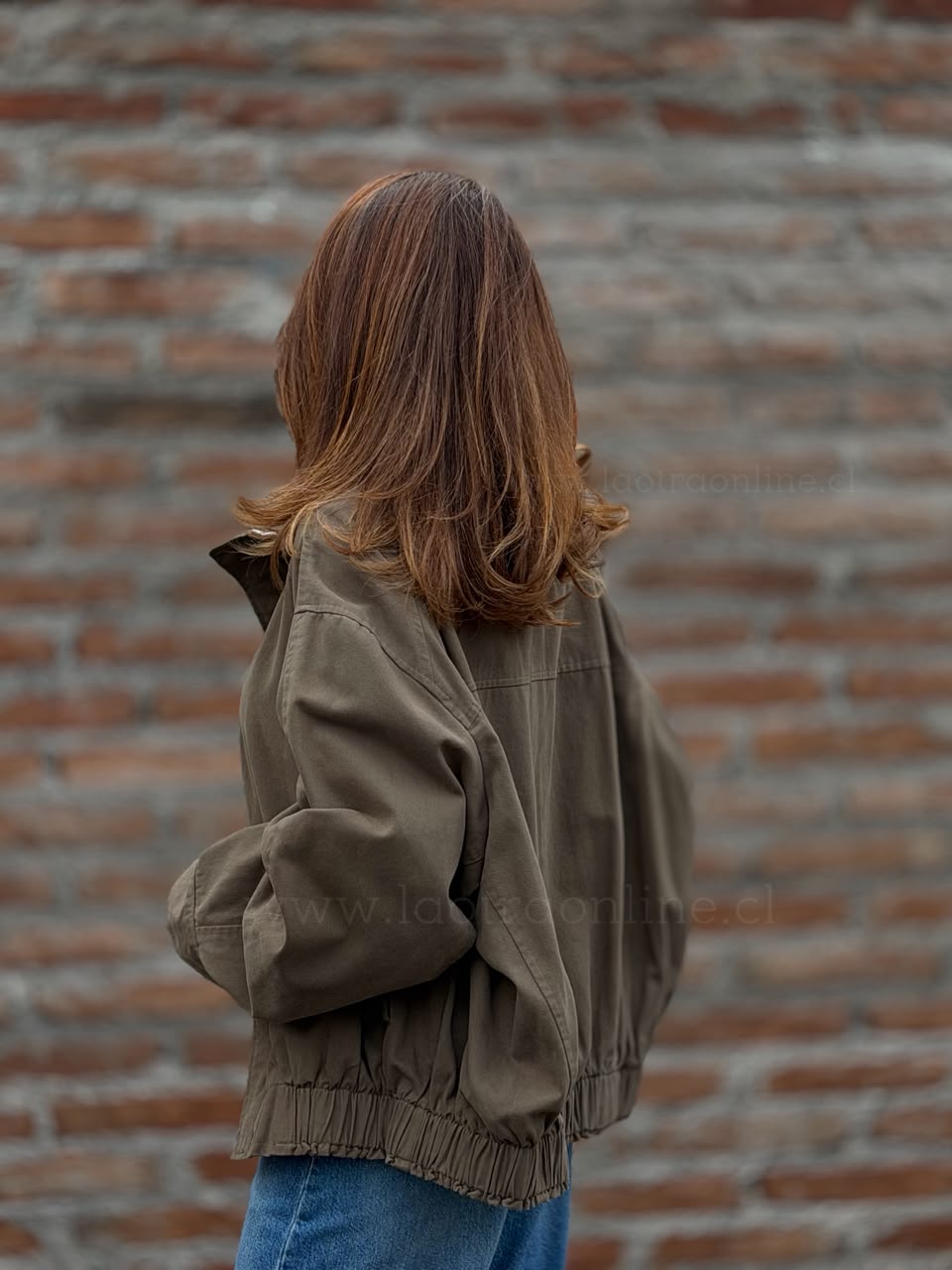Chaqueta Gabardina Sol olivo