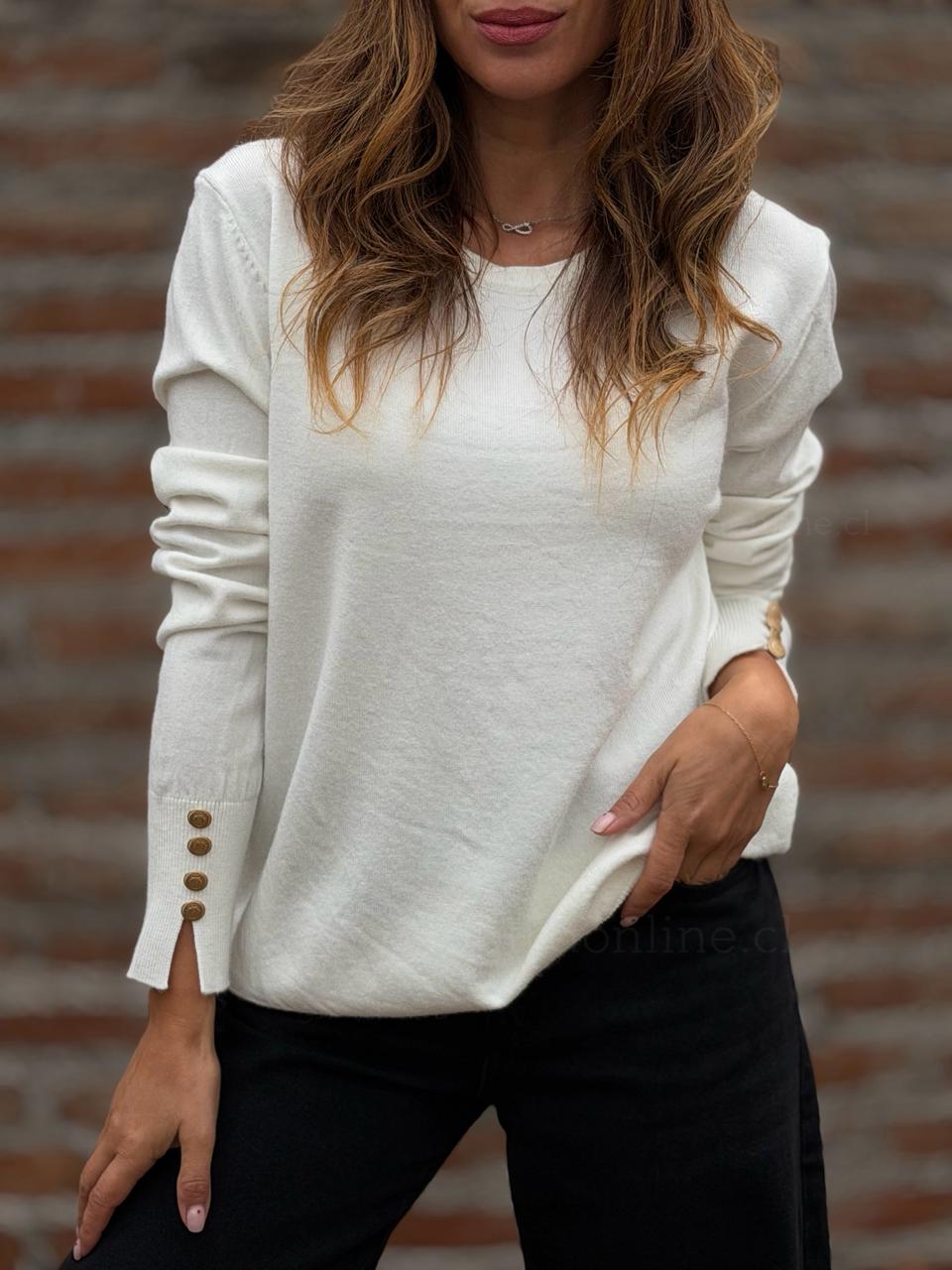 Sweater Windsor blanco