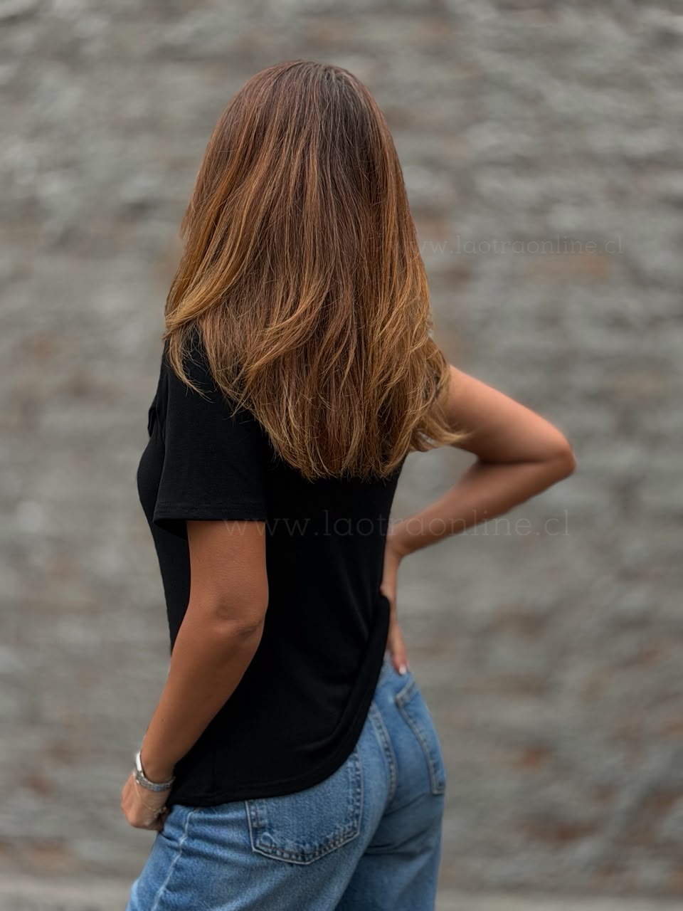 Polera Aspen negro