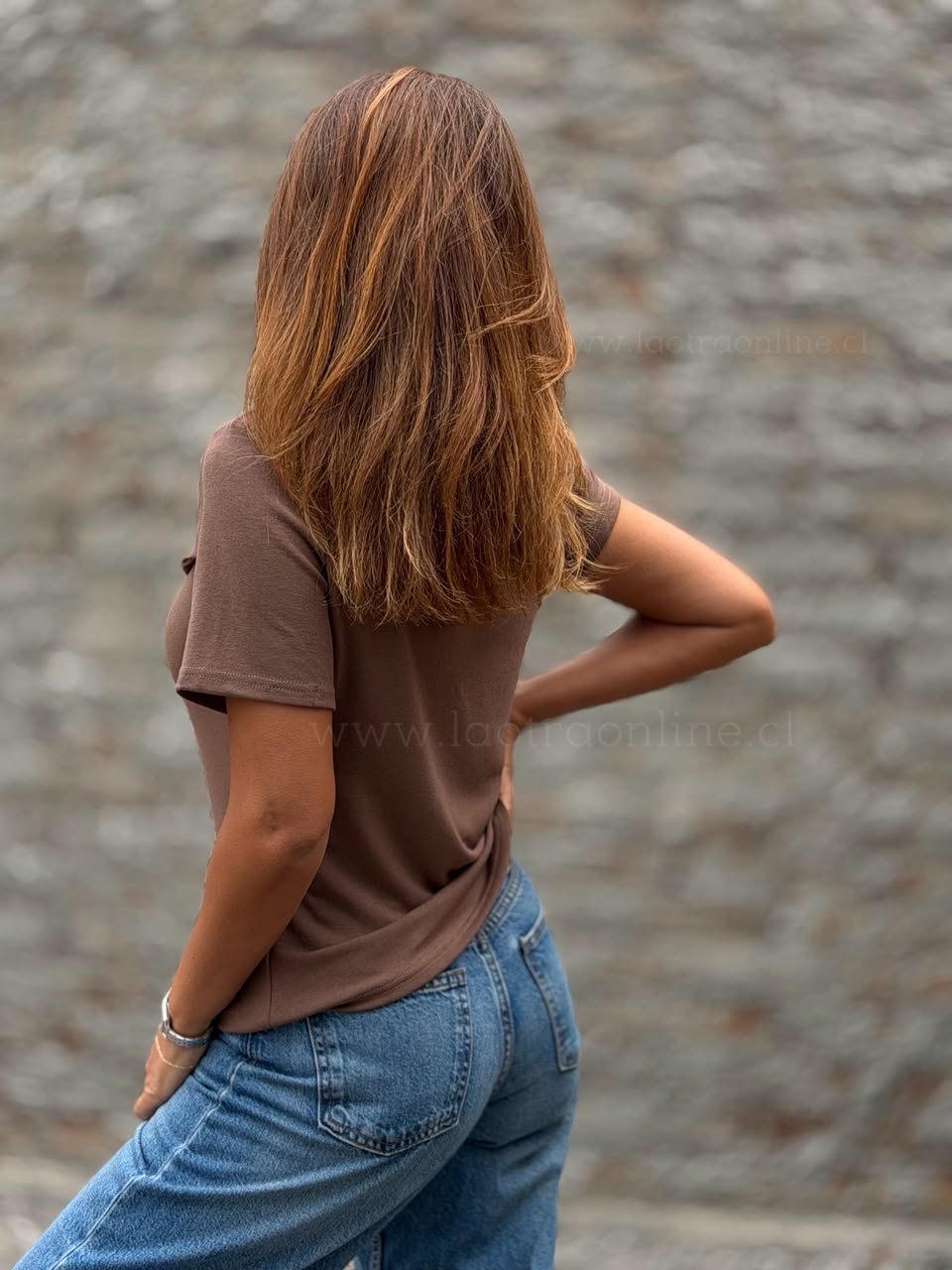 Polera Aspen moka