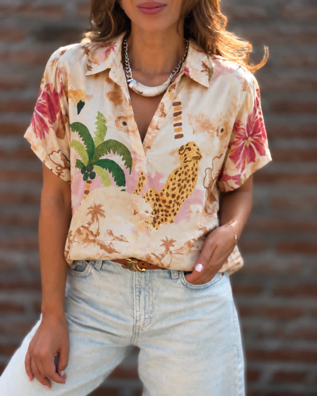 Blusa Leopardo