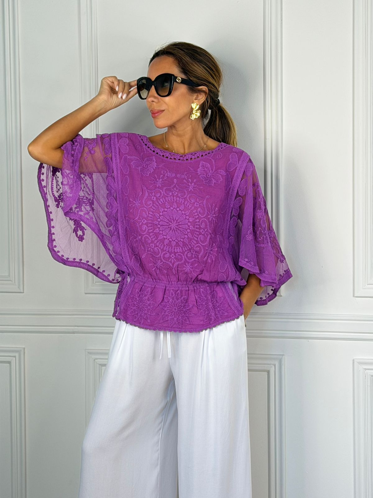 Polera Portugal magenta