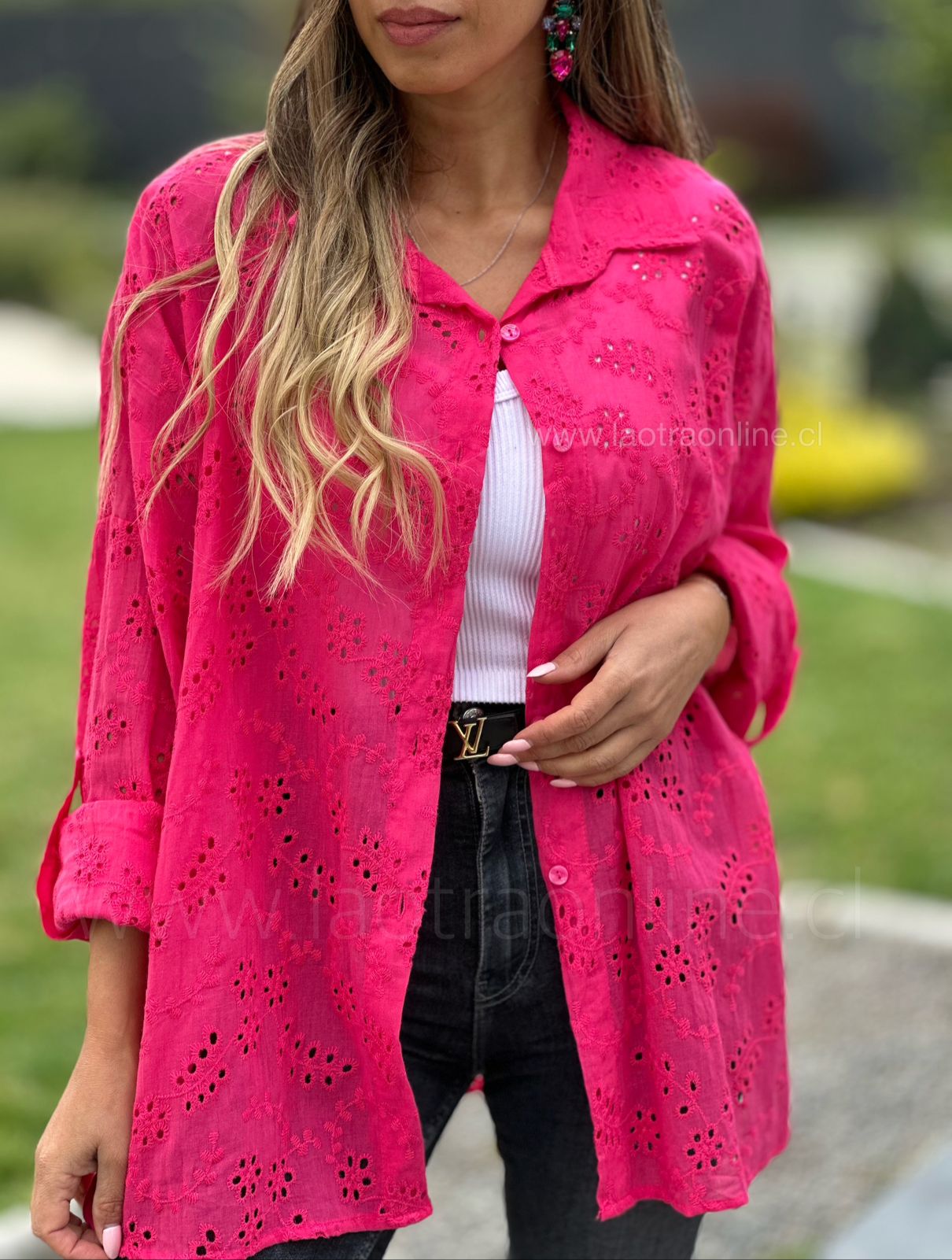 Blusa Madrid fucsia