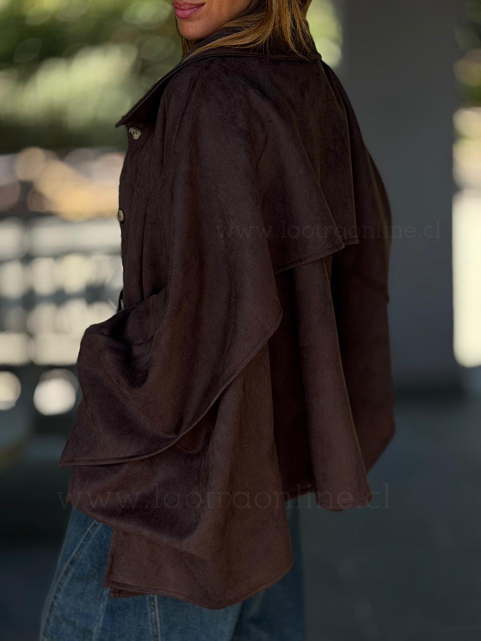 Capa Gamuza Italiana choco