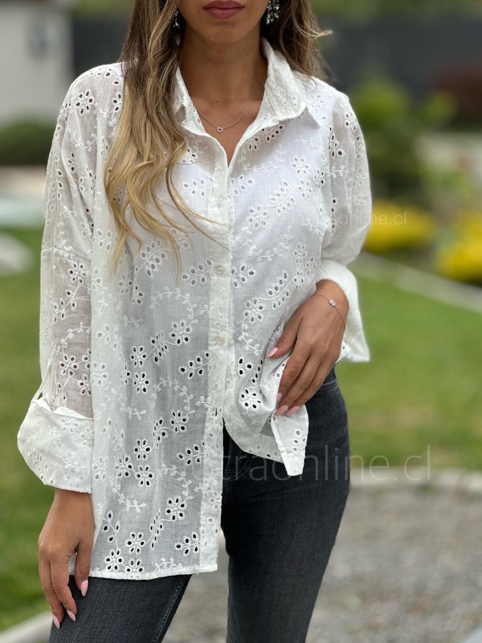 Blusa Madrid blanco