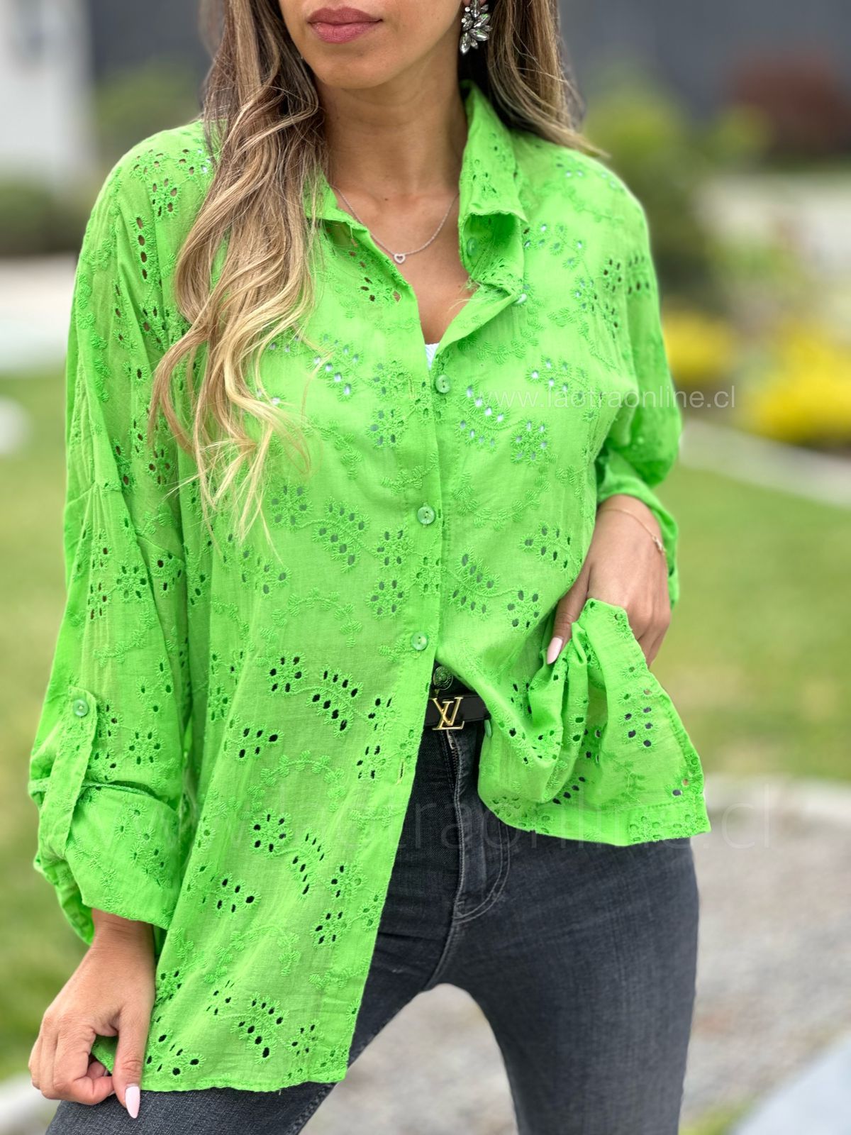Blusa Madrid verde