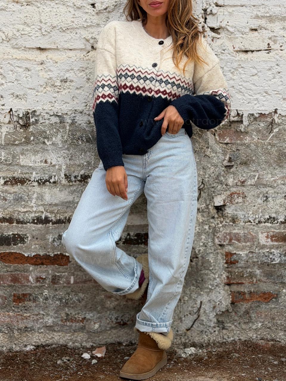 Chaleco Oporto azul