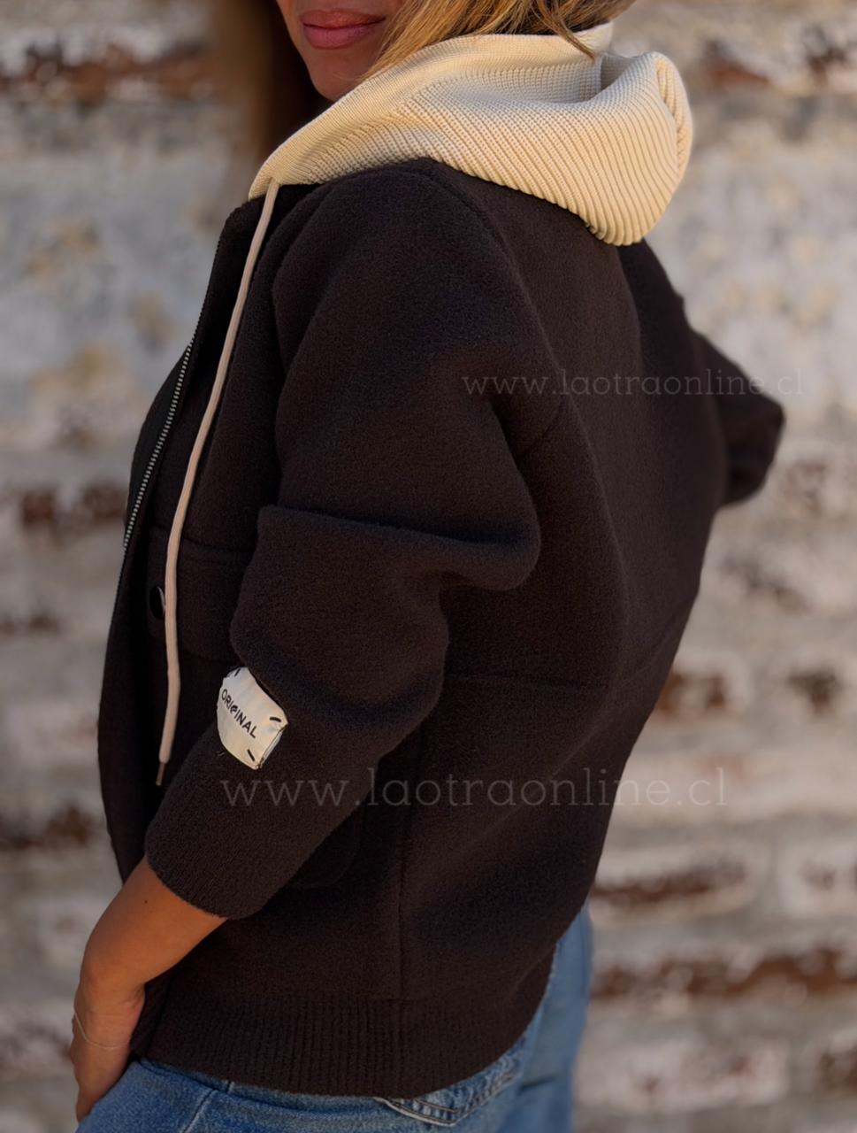 Bomber Bahía marrón