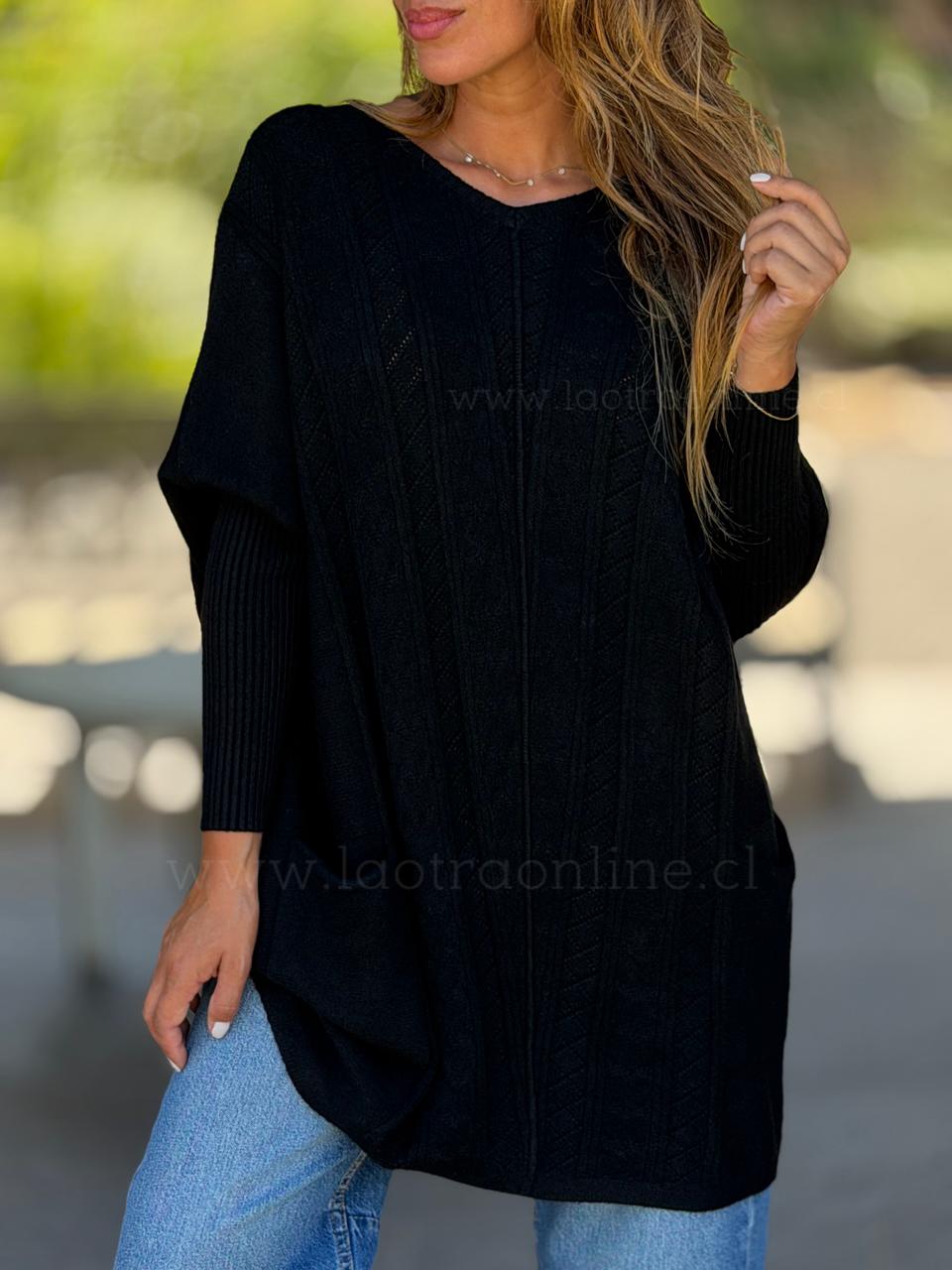 Sweater Bella negro