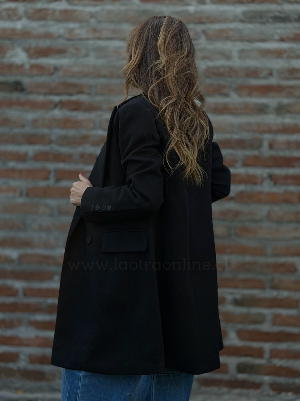 Abrigo Majestuoso negro