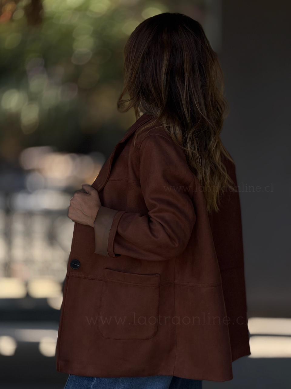 Blazer Gamuza Premium toffe
