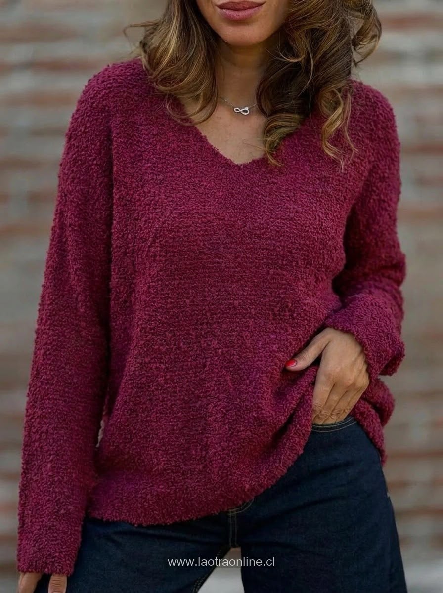 Sweater Cande Cherry