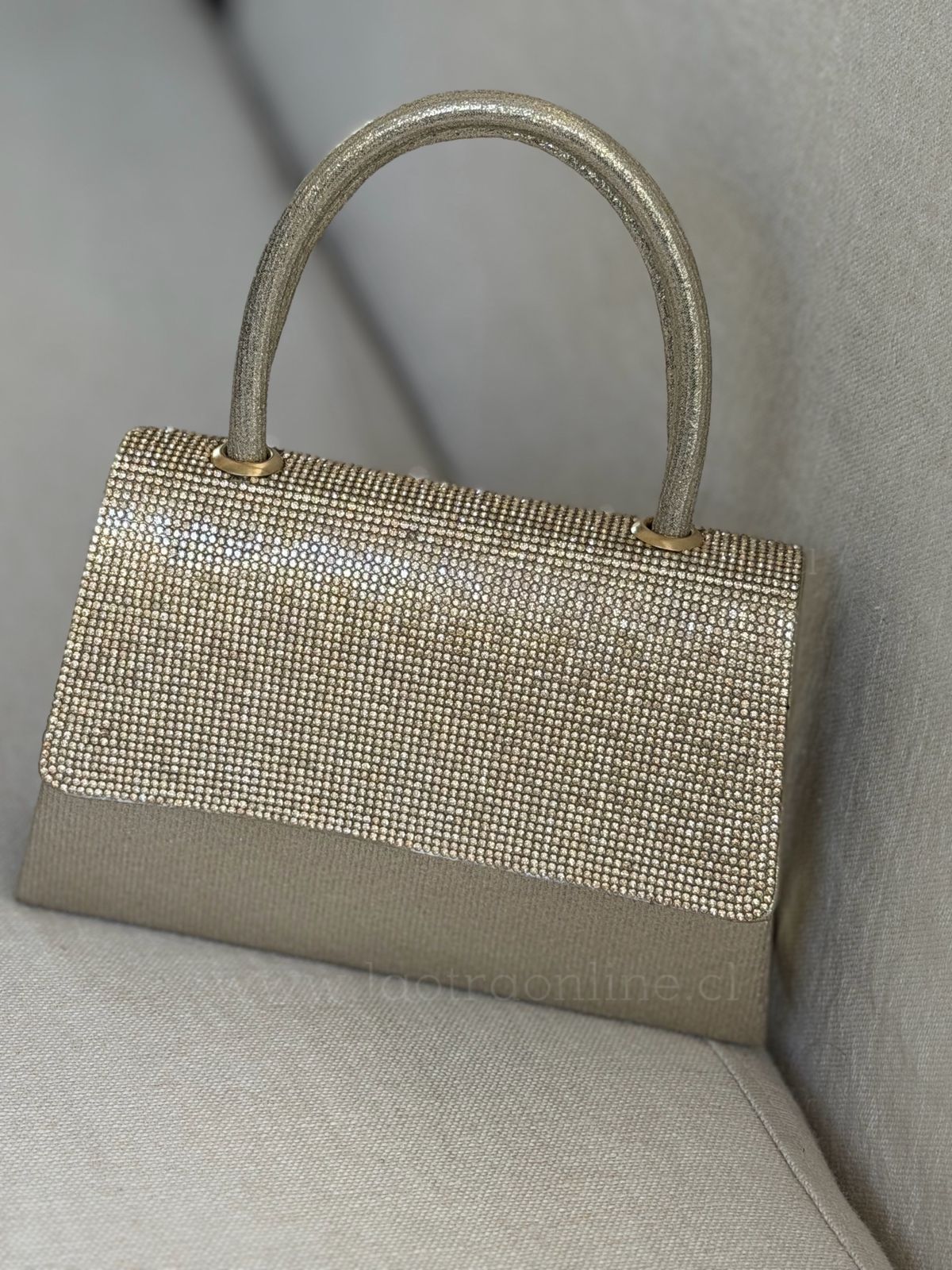 Cartera Miami dorado