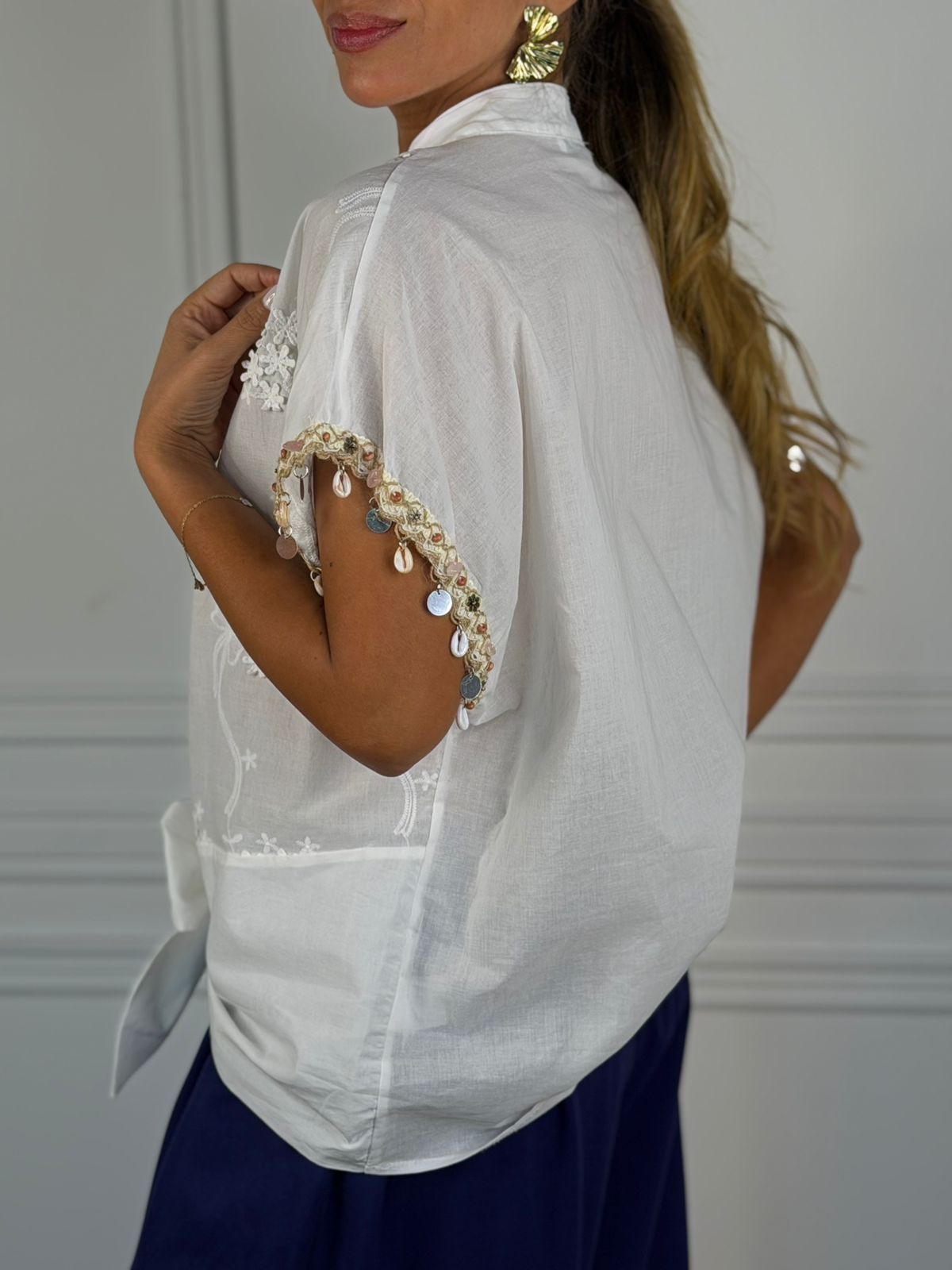 Blusa Vitoria blanco