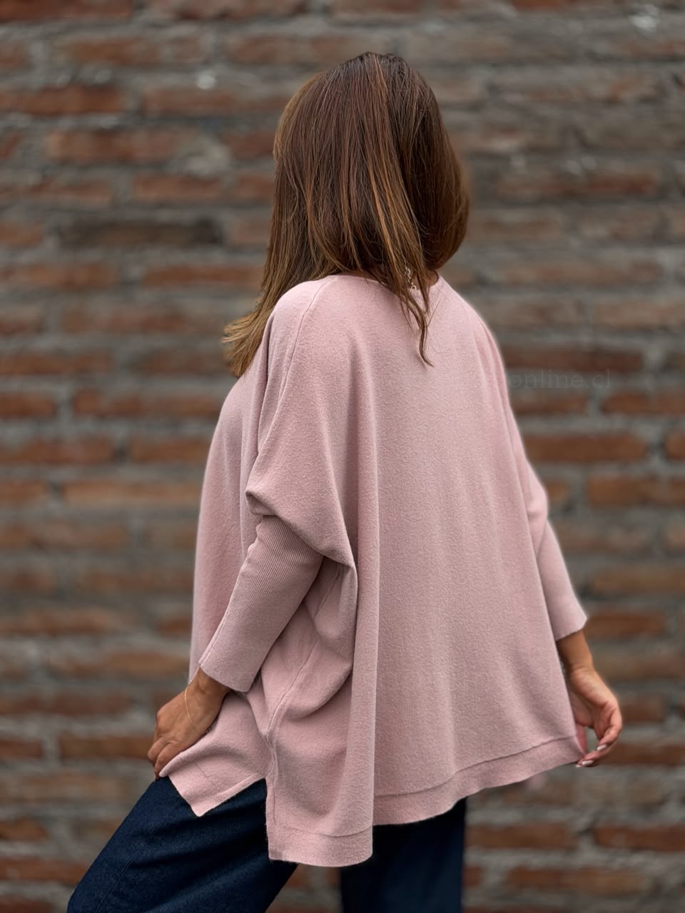 Sweater Cataluña rosa