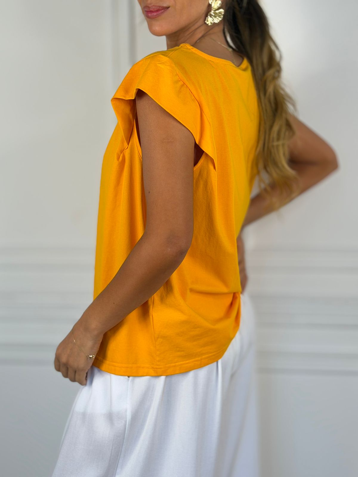 Polera Copenhague naranja