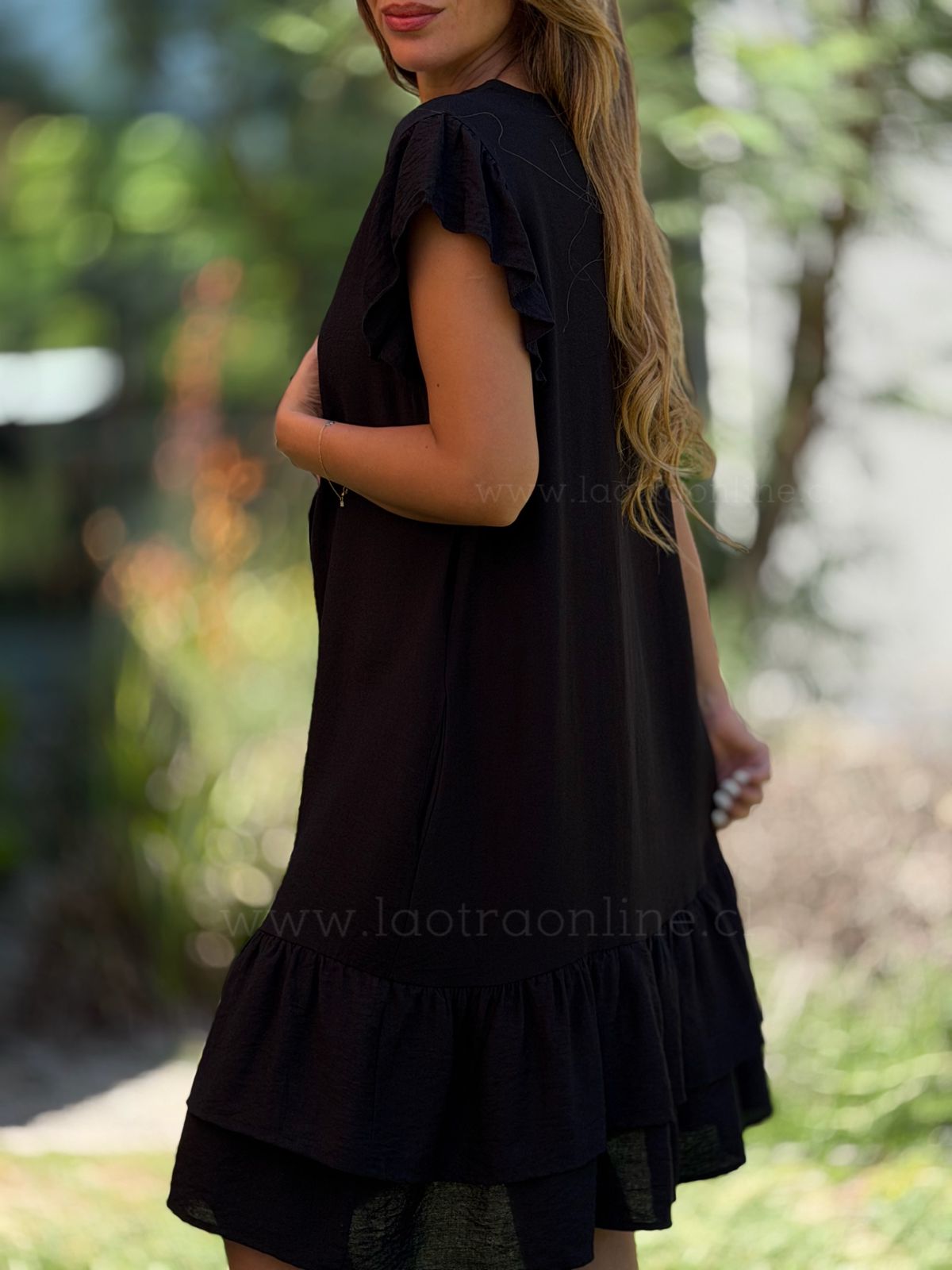 Vestido Vuelitos negro