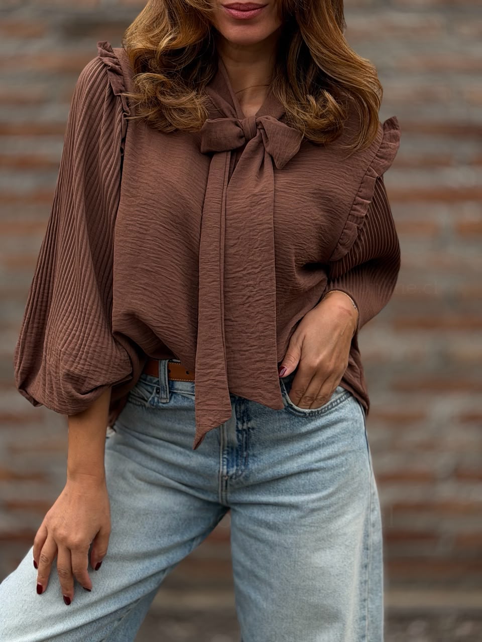 Blusa Insuperable choco