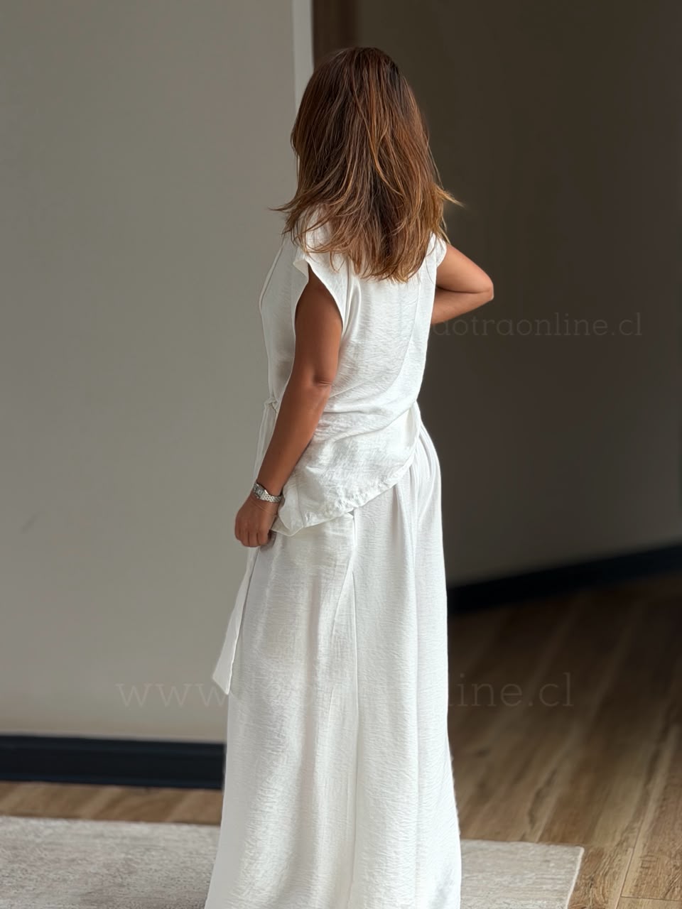 Conjunto 2 piezas +Cinturón blanco