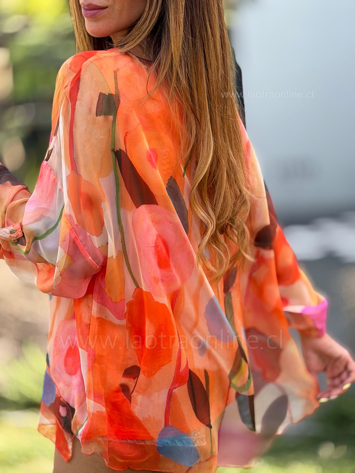 Blusón Praga mandarina