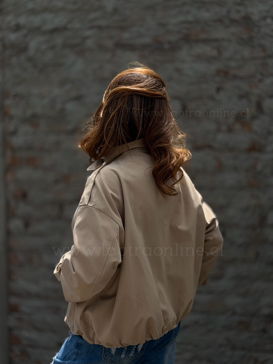 Trench Espectáculo beige