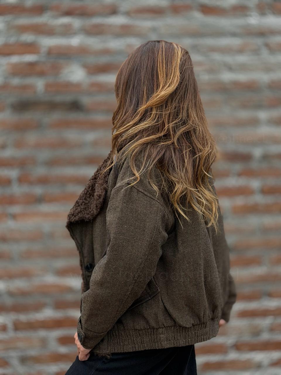 Chaqueta Texas marrón
